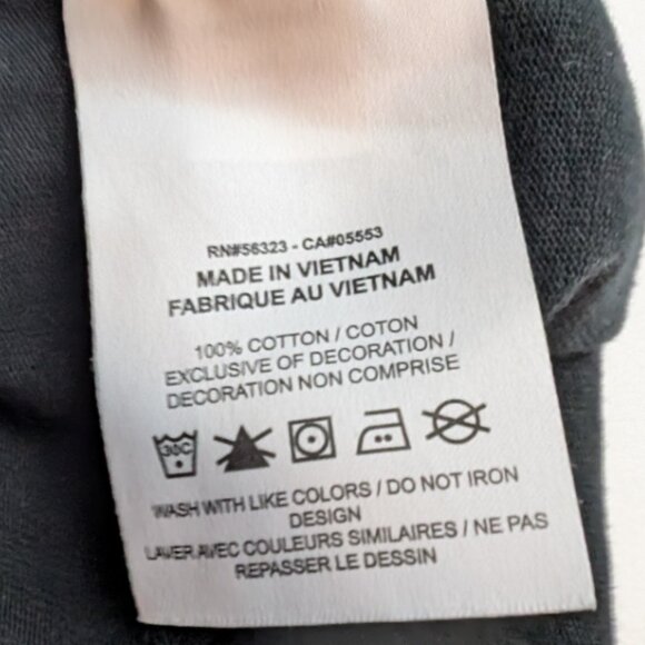 Nike Air logo Black T-shirt Men's Size Large Short Sleeves - Picture 5 of 5